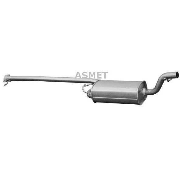 Asmet 7153 Silenziatore Centrale Oe 1067790 Compatibile Con Focus-image