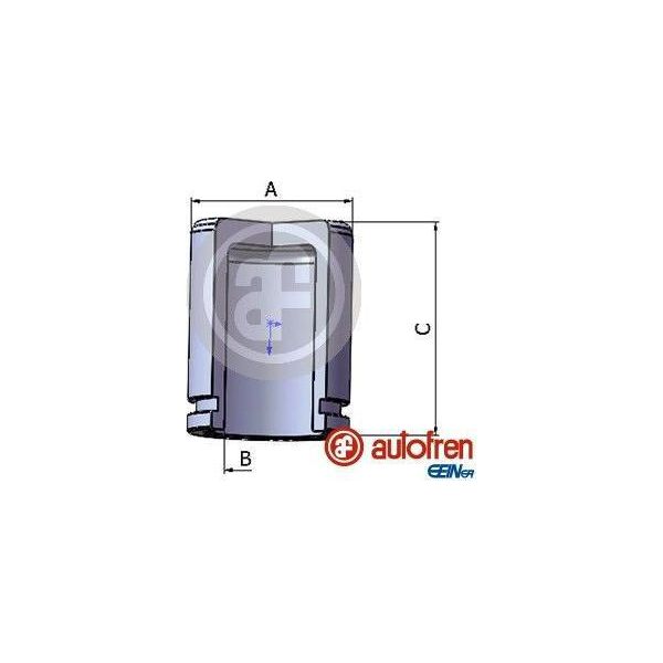 Autofren Seinsa D025280 Pistone, Pinza Freno Oe Compatibile Con Jumper, Ducato, Boxer, Mascott-image