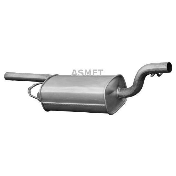 Asmet 7134 Silenziatore Centrale Oe 1067311 Compatibile Con Focus-image