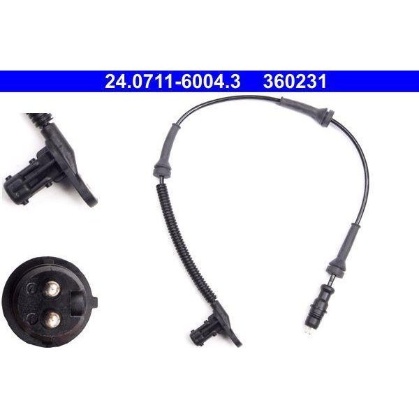 Ate 24.0711-6004.3 Sensore Velocità Ruota Oe 7700302428 Compatibile Con Master-image