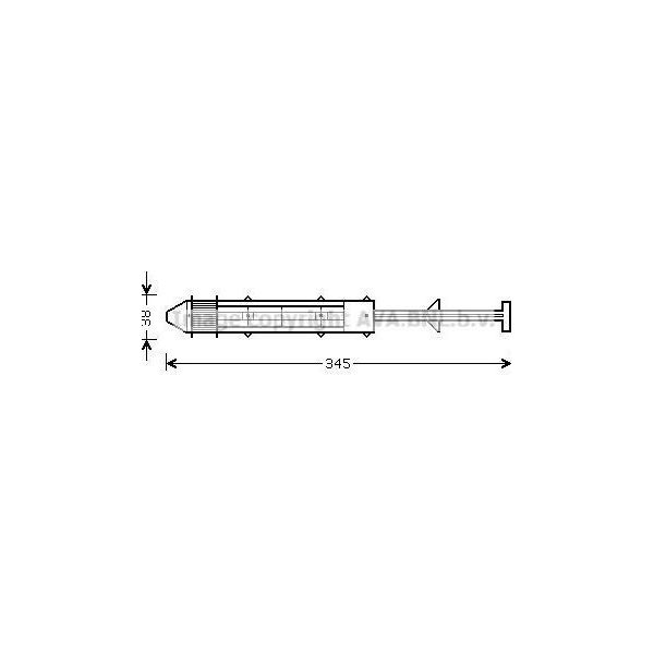 Ava SAD012 Essiccatore, Climatizzatore Oe 6Q0820193B Compatibile Con Cordoba, Ibiza, Fabia, Roomster, Fox, Polo 9N-image