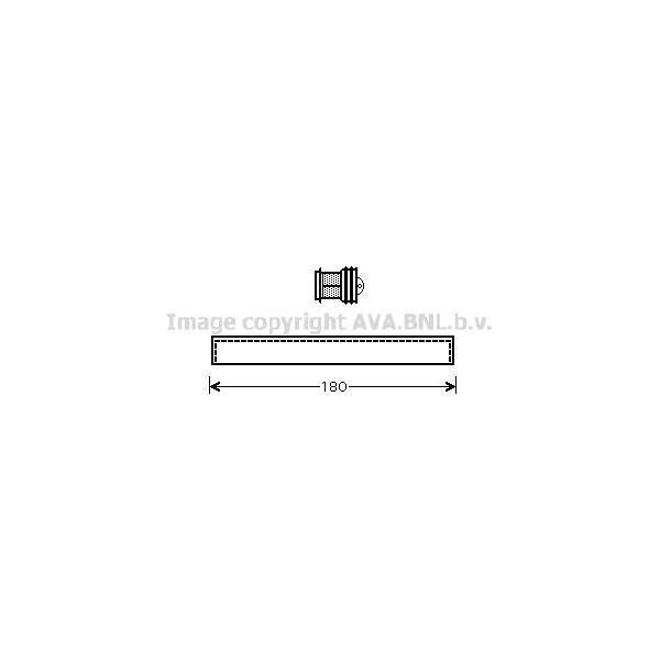 Ava FTD343 Essiccatore, Climatizzatore Oe 93188638 Compatibile Con Corsa D-image