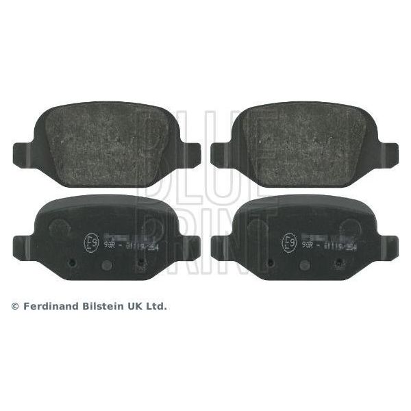 Blue Print ADL144205 Set Pastiglie Freno, Freno A Disco Oe 71752988 Compatibile Con 500, 500C, Panda, Punto, Musa, Ypsilon-image