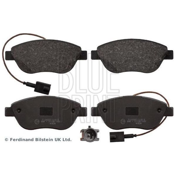 Blue Print ADL144213 Set Pastiglie Freno, Freno A Disco Oe 5741585 Compatibile Con 500, 500C, Bravo, Doblo, Fiorino, Grande Punto, Idea, Linea, Multipla, Punto, Stilo, Combo-image