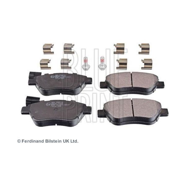 Blue Print ADL144214 Set Pastiglie Freno, Freno A Disco Oe 77365857 Compatibile Con 500, 500C, Mito, Nemo, Grande Punto, Linea, Punto, Bipper-image