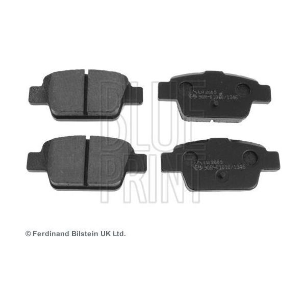 Blue Print ADL144204 Set Pastiglie Freno, Freno A Disco Oe 77364590 Compatibile Con Mito, Bravo, Multipla, Stilo, Delta-image
