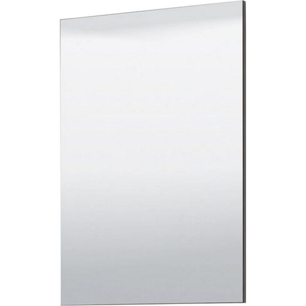 Dmora Specchio Telgate 55X81H Cm Beige, Kit Fissaggio A Muro Incluso Forma Rettangolare-image