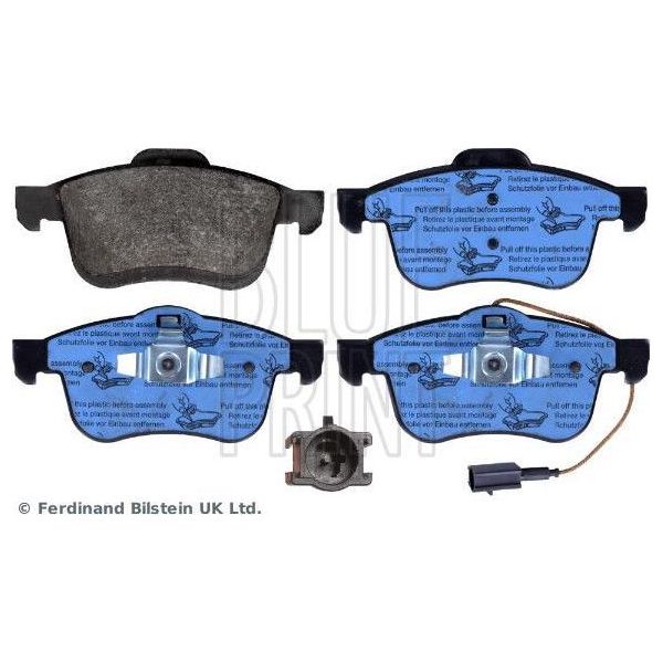 Blue Print ADL144215 Set Di Pastiglie Freno, Freno A Disco Oe 51928529 Compatibile Con Doblo, Combo-image