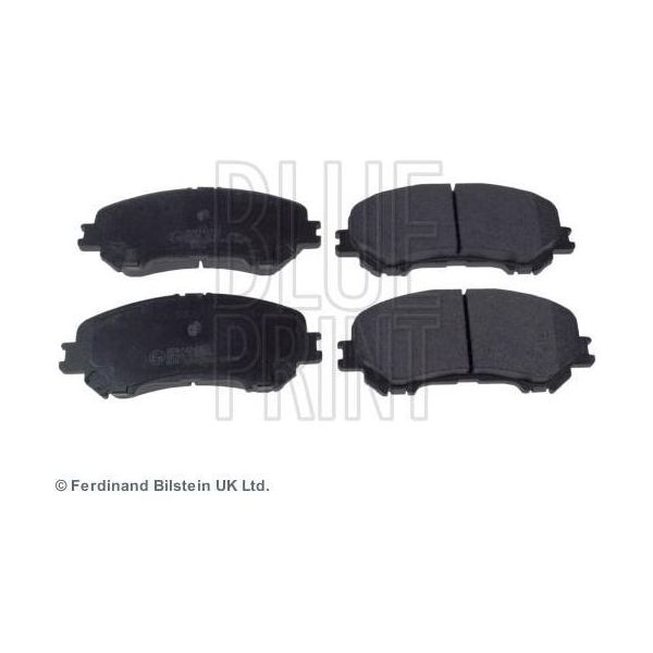 Blue Print ADN142176 Set Pastiglie Freno, Freno A Disco Oe D1M604BA0A Compatibile Con Qashqai, X-Trail, Kadjar-image