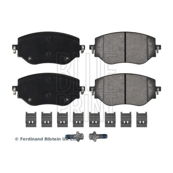 Blue Print ADBP420083 Set Di Pastiglie Freno, Freno A Disco Oe 410608885R Compatibile Con Micra, Clio-image