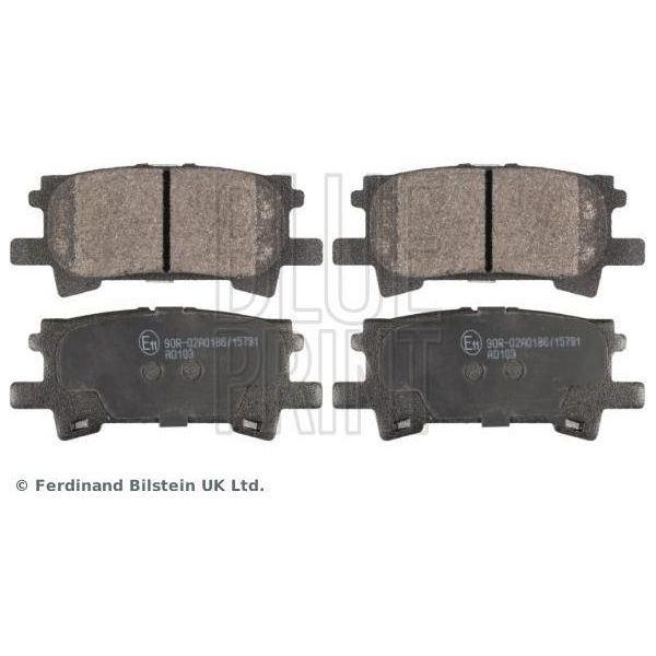 Blue Print ADT342154 Set Di Pastiglie Freno, Freno A Disco Oe 0446648030 Compatibile Con Rx-image