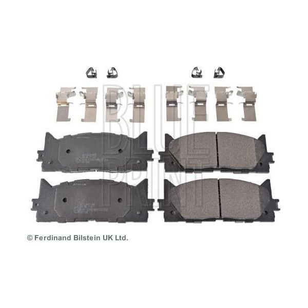 Blue Print ADT342189 Set Di Pastiglie Freno, Freno A Disco Oe 04465YZZEG Compatibile Con Camry-image