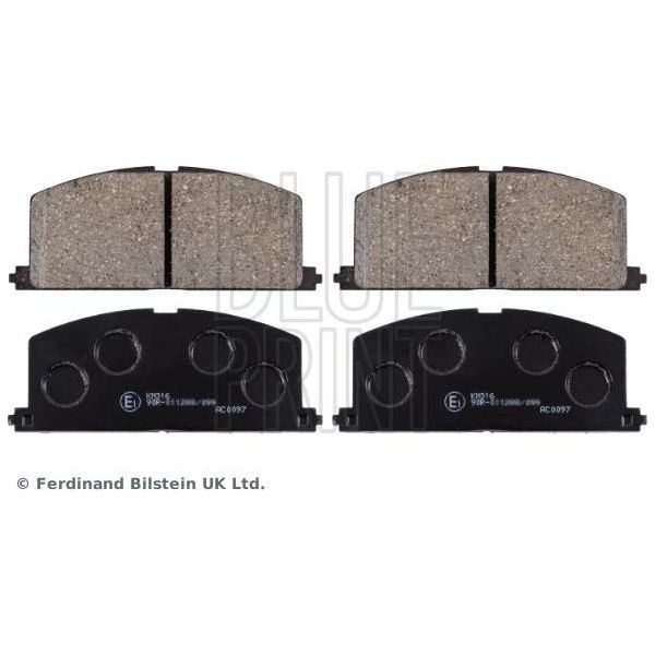 Blue Print ADT34279 Set Di Pastiglie Freno, Freno A Disco Oe 04465YZZA2 Compatibile Con Corolla, Paseo, Starlet-image