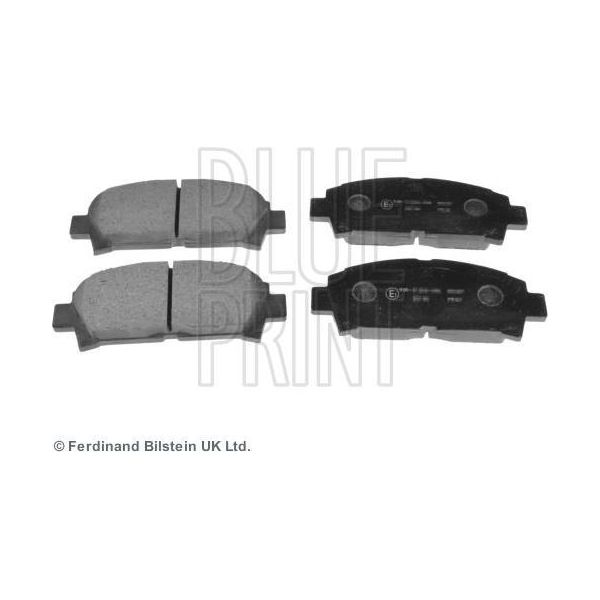 Blue Print ADT342101 Set Di Pastiglie Freno, Freno A Disco Oe 04465YZZCF Compatibile Con Avensis, Celica-image