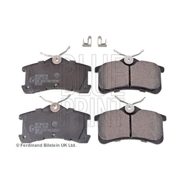 Blue Print ADT342115 Set Di Pastiglie Freno, Freno A Disco Oe 0446602010 Compatibile Con Avensis, Corolla-image