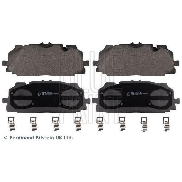 Blue Print ADBP420024 Set Di Pastiglie Freno, Freno A Disco Oe 4KE698151D Compatibile Con A4 8W, A5 F5, A6 4A, A7 4K, A8 4N, Q5, Q7, Q8, Touareg-image