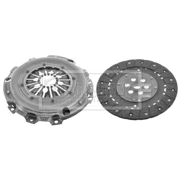 Borg & Beck HK2263 Kit Frizione Oe 1313998 Compatibile Con Focus, Galaxy, Kuga, S-Max, C70, S40, V50, V70-image