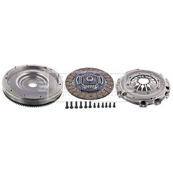 Borg & Beck HKF1075 Kit Di Equipaggiamento, Frizione Oe Compatibile Con C-Max, Fiesta, Focus, Kuga, Mondeo, Tourneo, Transit, 3, 5, C30, S40, V50-image