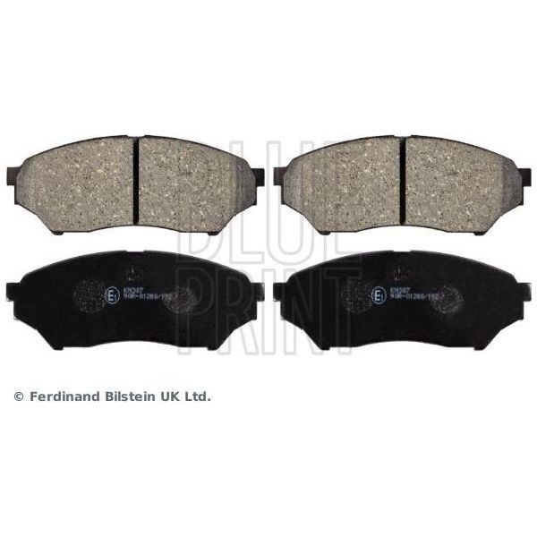 Blue Print ADC44254 Set Pastiglie Freno, Freno A Disco Oe MN102615 Compatibile Con Pajero-image