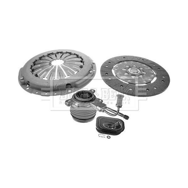Borg & Beck HKT1055 Kit Frizione Oe Compatibile Con Mondeo, X-Type-image