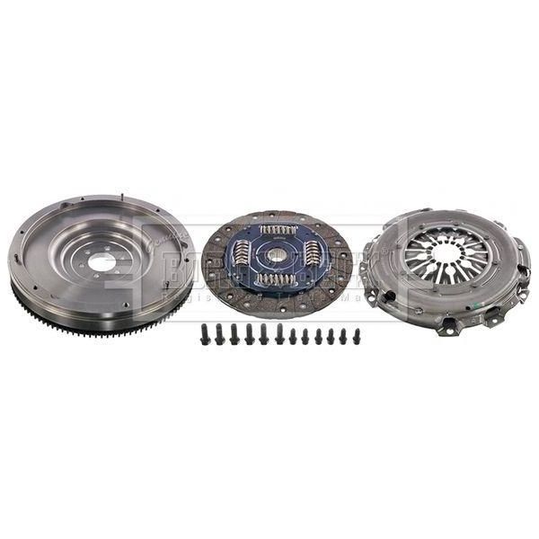 Borg & Beck HKF1077 Kit Di Equipaggiamento, Frizione Oe Compatibile Con C-Max, Focus, 3, C30, S40, V50, V70-image