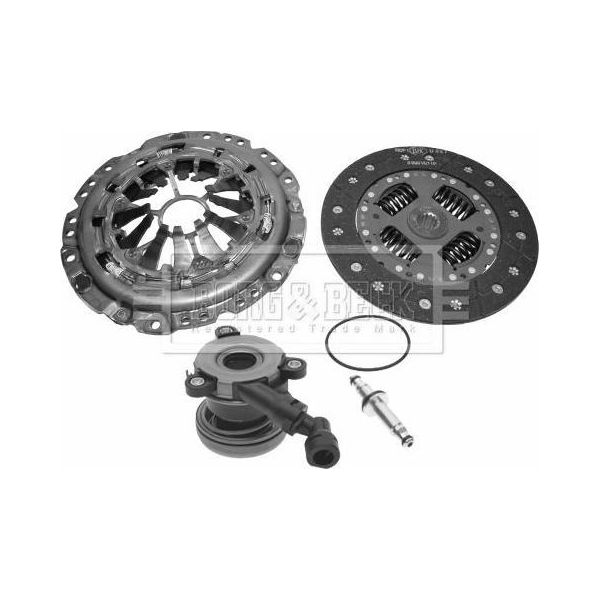 Borg & Beck HKT1361 Kit Frizione Oe Compatibile Con Corsa C, Corsa D-image