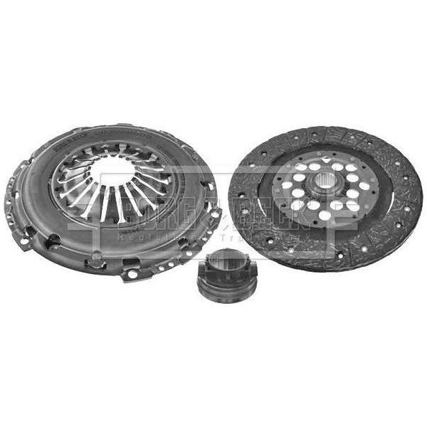 Borg & Beck HK2163 Kit Frizione Oe Compatibile Con A4 8E-image