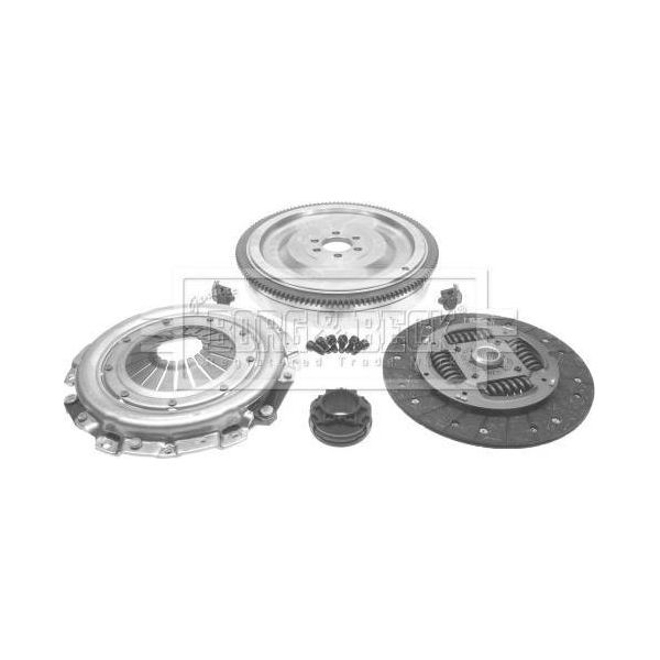 Borg & Beck HKF1037 Kit Di Attrezzature, Frizione Oe 038105266A Compatibile Con A4 8E, Superb, Passat 3B-image