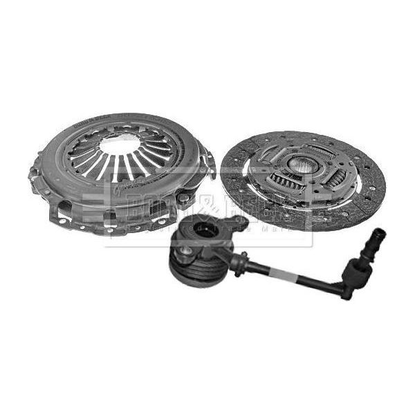 Borg & Beck HKT1382 Kit Frizione Oe Compatibile Con Clio, Scenic, Laguna, Megane-image