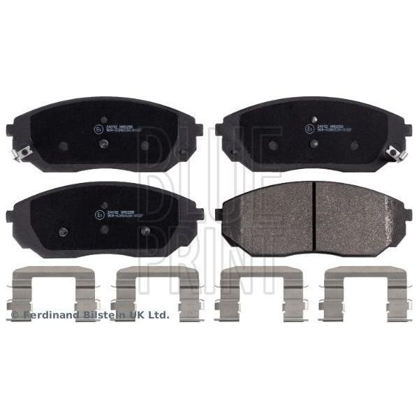 Blue Print ADG04258 Set Di Pastiglie Freno, Freno A Disco Oe 581013ED00 Compatibile Con Sorento-image