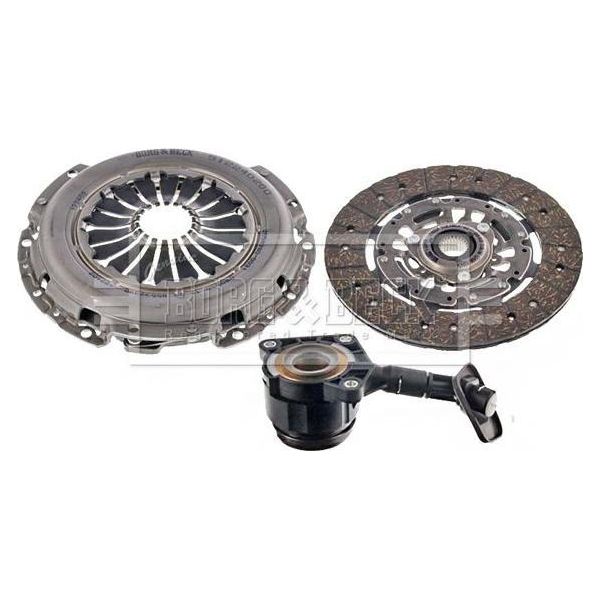 Borg & Beck HKT1379 Kit Frizione Oe Compatibile Con Focus, Galaxy, Mondeo, S-Max, C30, S40, S60, S80, V50, V60, V70-image