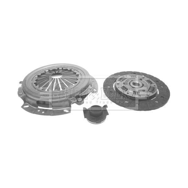 Borg & Beck HK7713 Kit Frizione Oe 3000100QAP Compatibile Con Kubistar, Clio, Kangoo, Laguna, Megane, Scenic-image