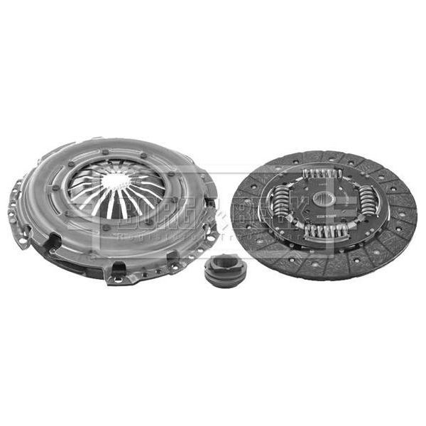 Borg & Beck HK2565 Kit Frizione Oe 1606876580 Compatibile Con Berlingo, C-Elysee, C3, C4, DS3, DS4, Jumpy, Scudo, 2008, 207, 208, 301, 308, Expert, Partner-image