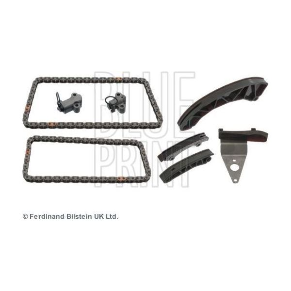 Blue Print ADG07380 Kit Catena Di Distribuzione Oe 243512A000 Compatibile Con Accent, Elantra, Getz, I10, I20, I30, I40, Ix20, Ix35, Matrix, Carens, Ceed, Cerato, Optima, Picanto, Proceed, Rio, Soul, Sportage, Venga, Corsa C, Porter, Tamaraw, Passat 3C, C5, Fabia-image