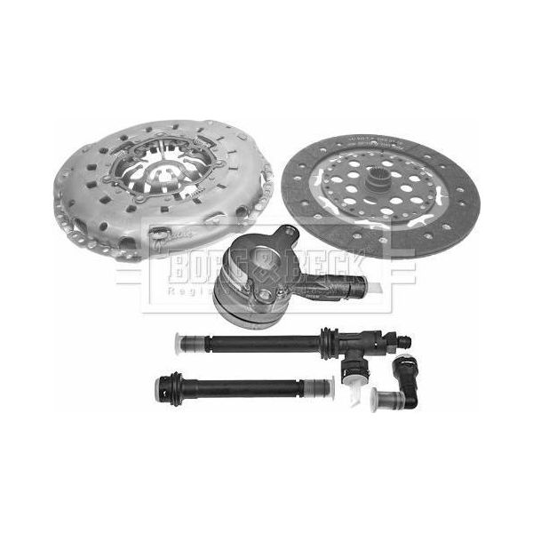 Borg & Beck HKT1323 Kit Frizione Oe Compatibile Con Espace, Laguna-image
