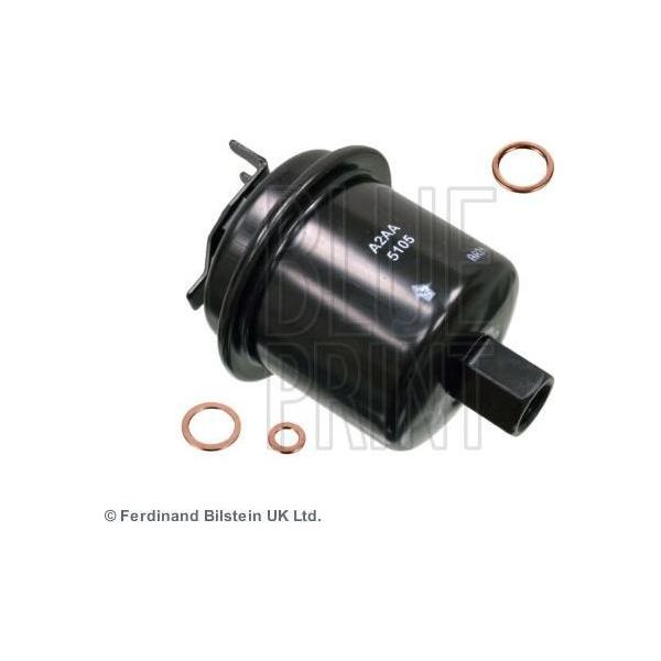 Blue Print ADH22329 Filtro Carburante Oe 16010ST5E00 Compatibile Con Accord, Civic, CR-V, Crx, HR-V, Integra, Legend, Logo, Prelude, Shuttle, Serie 3 E93, S40, Jumper, Lfa, 911, 850, Ceed, Sprinter, Classe A, Expert, Roomster, Accent, Lantra, Ranger, Wingroad, Asx, Pony, Yeti, Trafic-image