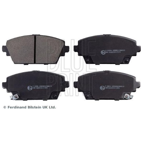 Blue Print ADH24256 Set Pastiglie Freno, Freno A Disco Oe 45022S1AE02 Compatibile Con Accord, Almera, Primera-image