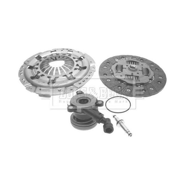 Borg & Beck HKT1490 Kit Frizione Oe Compatibile Con Alf. 159, Croma, Astra H, Signum, Vectra, Zafira-image