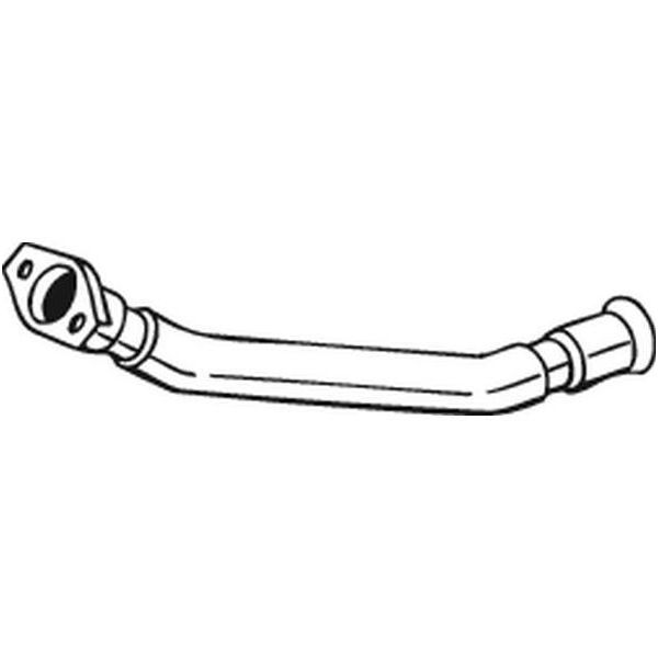 Bosal 741-357 Tubo Di Scarico Oe 1705Z7 Compatibile Con 206-image