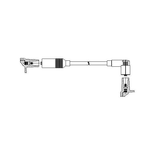 Cavo Di Accensione Bremi 115/40 Oe Compatibile Con A6 4A-image