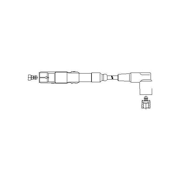 Cavo Di Accensione Bremi 150/100 Oe 1021502118 Compatibile Con Classe G-image