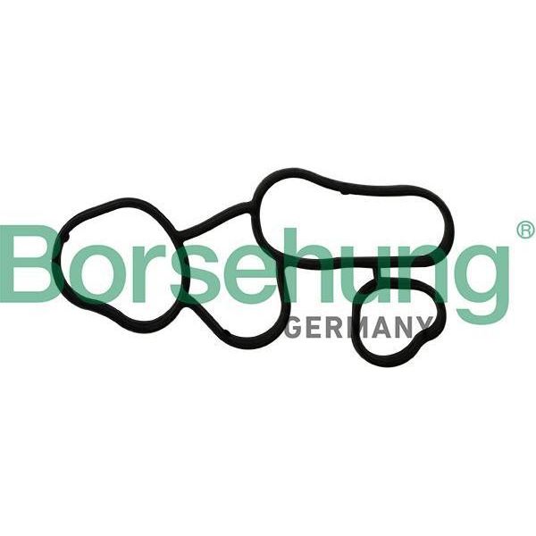 Borsehung B10621 Guarnizione, Alloggiamento Filtro Olio Oe 06D117070 Compatibile Con A1 8X, A3 8P, A4 8E, A4 8H, A6 4F, Tt, Altea, Altea Xl, Exeo, Leon, Toledo, Octavia, Eos, Golf Plus, Golf V, Golf Vi, Jetta, Passat 3C, Polo 6R, Scirocco, Touran-image