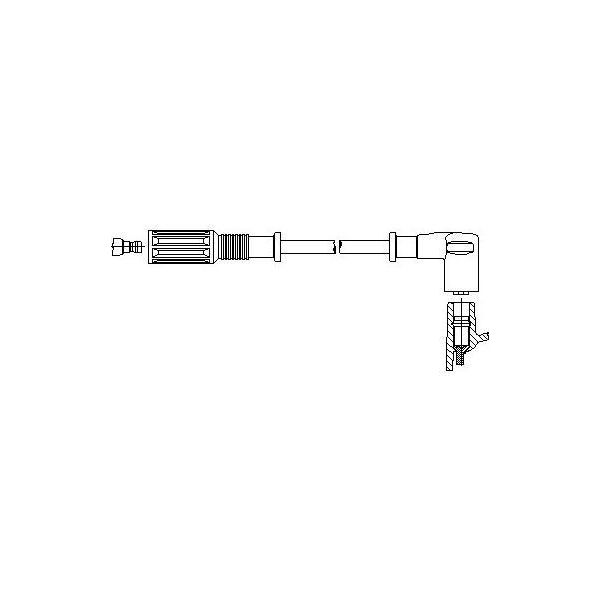 Bremi 670/28 ZüNdkabel Oe Kompatibel Mit Ypsilon, Lanc Y, Strada, Siena, Seicento, Punto, Panda, Palio, Cinquecento-image