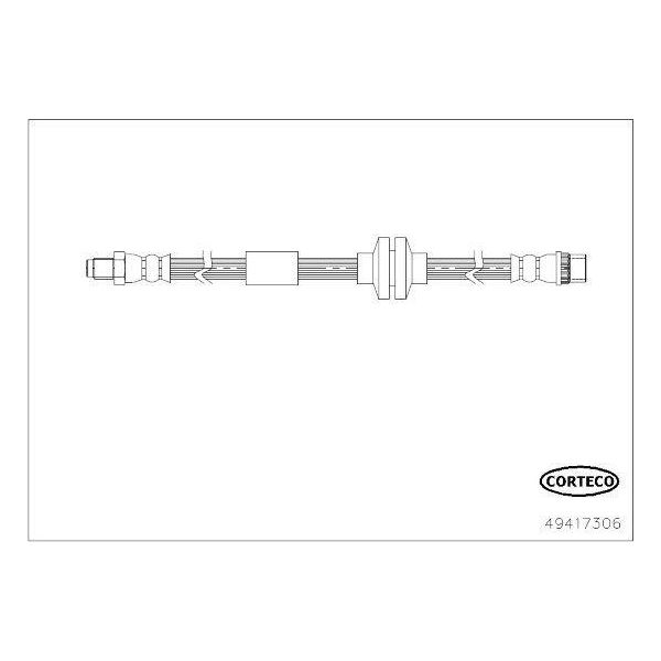 Corteco 49417306 Tubo Freno Oe 8200735352 Compatibile Con Master-image
