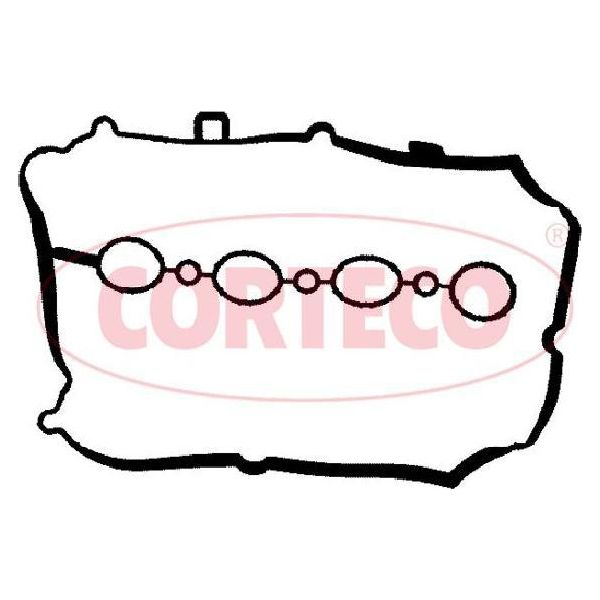 Corteco 440420P Guarnizione, Coperchio Valvola Oe 55354237 Compatibile Con Alf. 159, Aveo, Cruze, Orlando, Trax, Croma, Astra H, Astra (A04), Astra J, Corsa D, Corsa E, Insignia, Meriva, Mokka, Signum, Vectra, Zafira-image