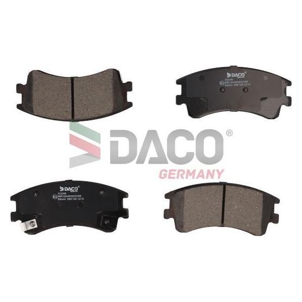 Daco Germany 323240 Set Di Pastiglie Freno, Freno A Disco Oe G2YS2223Z Compatibile Con 6-image