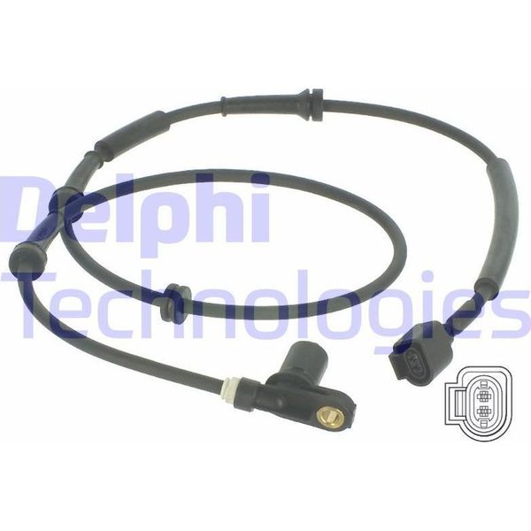 Delphi SS20028 Sensore Velocità Ruota Oe 1048604 Compatibile Con Galaxy, Alhambra, Sharan-image