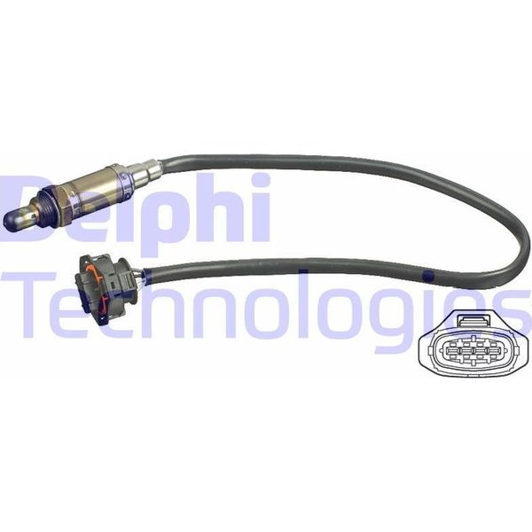 Delphi ES11113-12B1 Sonda Lambda Oe 12574574 Compatibile Con Vectra-image