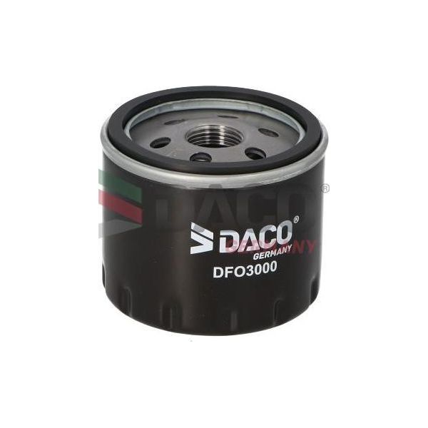 Filtro Olio Daco Germany DFO3000 Oe 46337528 Compatibile Con Duster, Lodgy, Logan, Sandero, 500X, Tipo, Compass, Renegade, Cube, Interstar, Juke, Micra, Note, NV200, Primastar, Primera, Qashqai, Movano, Vivaro, Clio, Espace, Fluence, Scenic, Kangoo, Laguna, Latitude, Master, Megane, Modus, Trafic, Twingo, Forfour, Fortwo-image