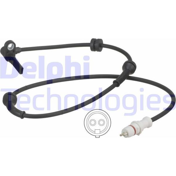 Delphi SS20608 Sensore Velocità Ruota Oe 46531419 Compatibile Con Punto-image